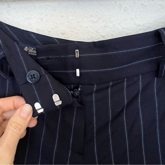 Brooks Brothers Black Pinstripe Trousers - Picture 4 of 10